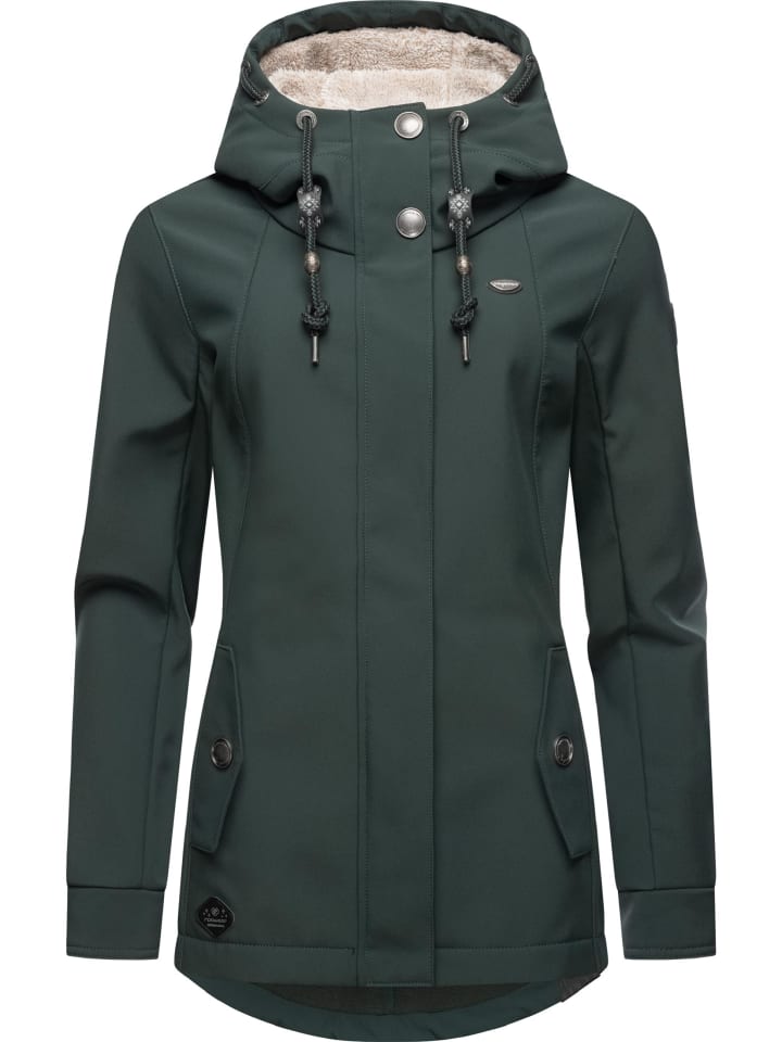 Softshelljacke Monadde Softshell in Dark Green