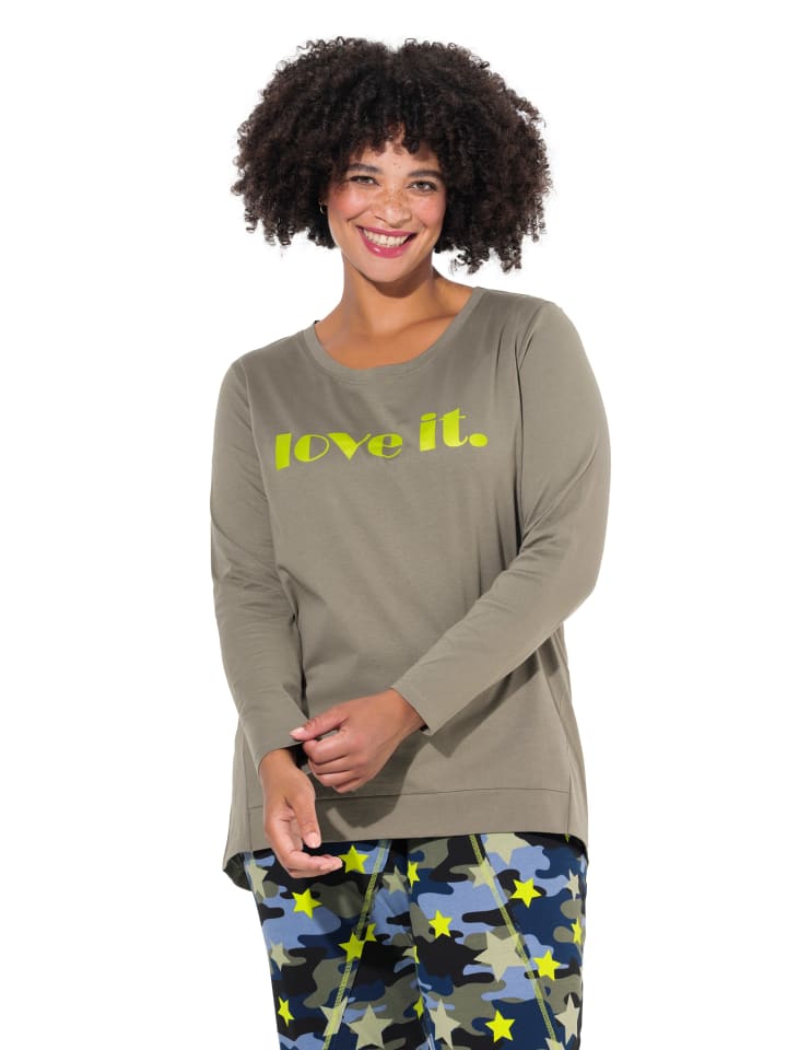 Shirt in schilfgrün