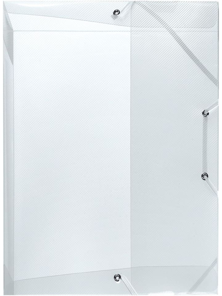 Heftbox A4 PP 4cm farblos transluzent