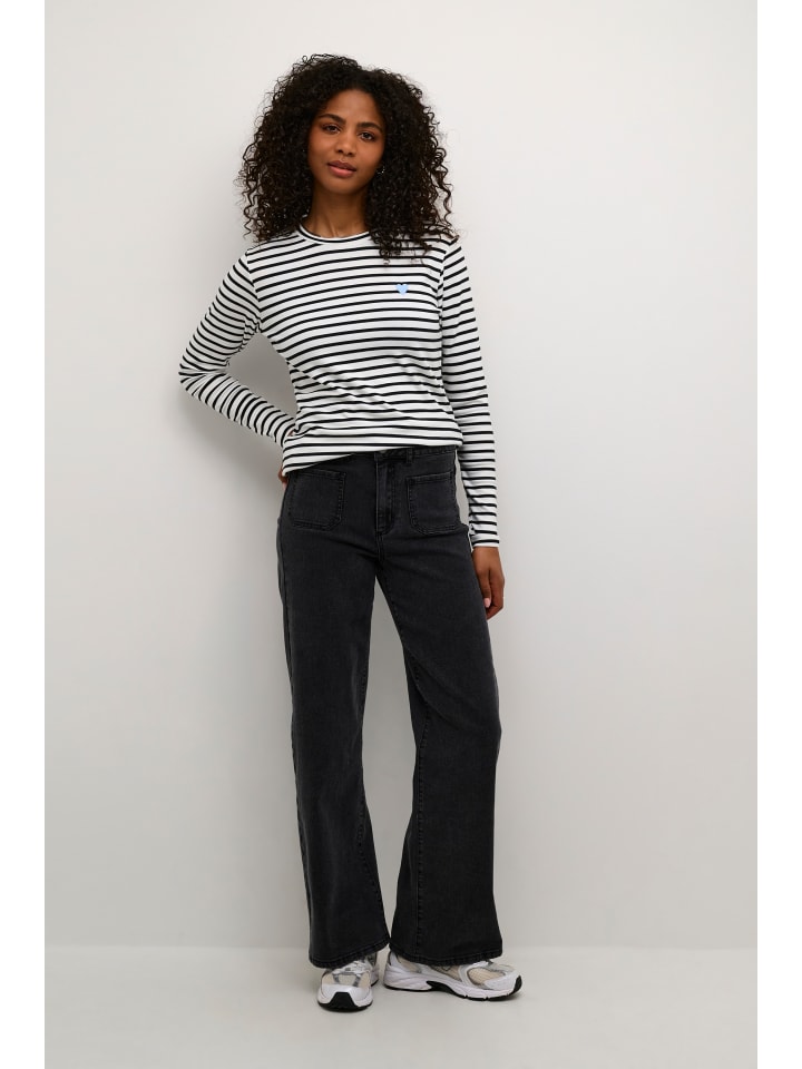 Jeans KAkarla Regular fit in Black Washed Denim