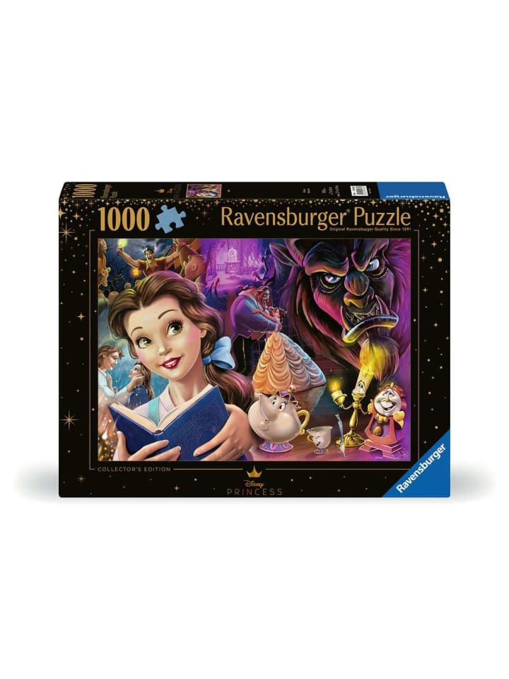 Ravensburger Puzzle 1.000 Teile Belle, die Disney Prinzessin in bunt