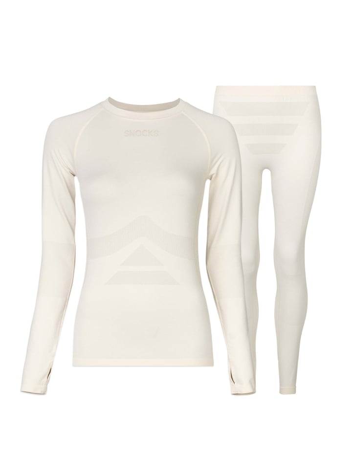Thermounterwäsche Creme 1 Set