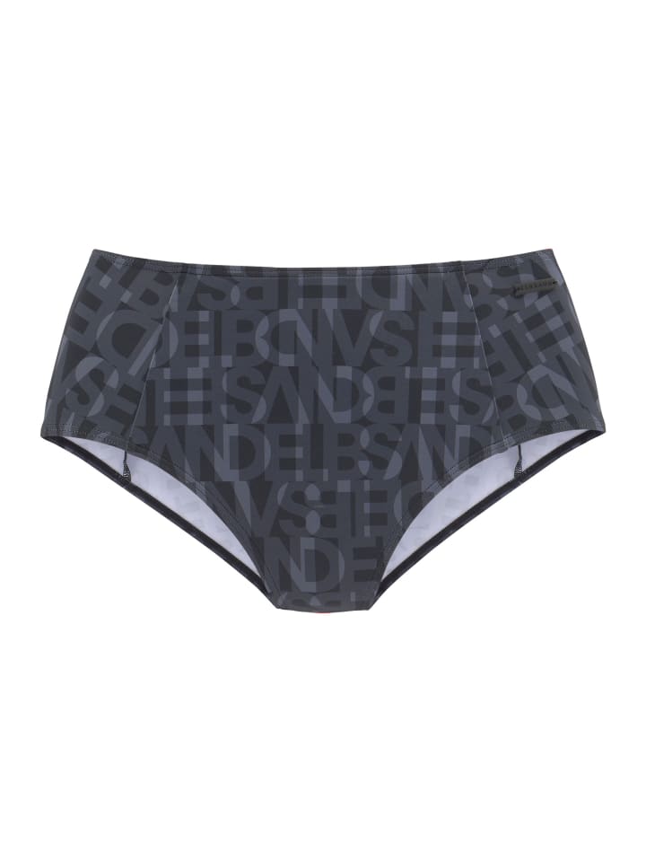 Bikini-Hose in schwarz