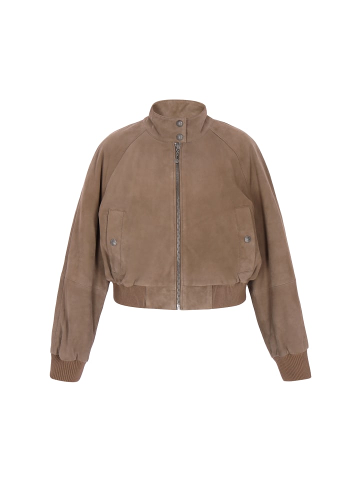 Women Jacket in taupe