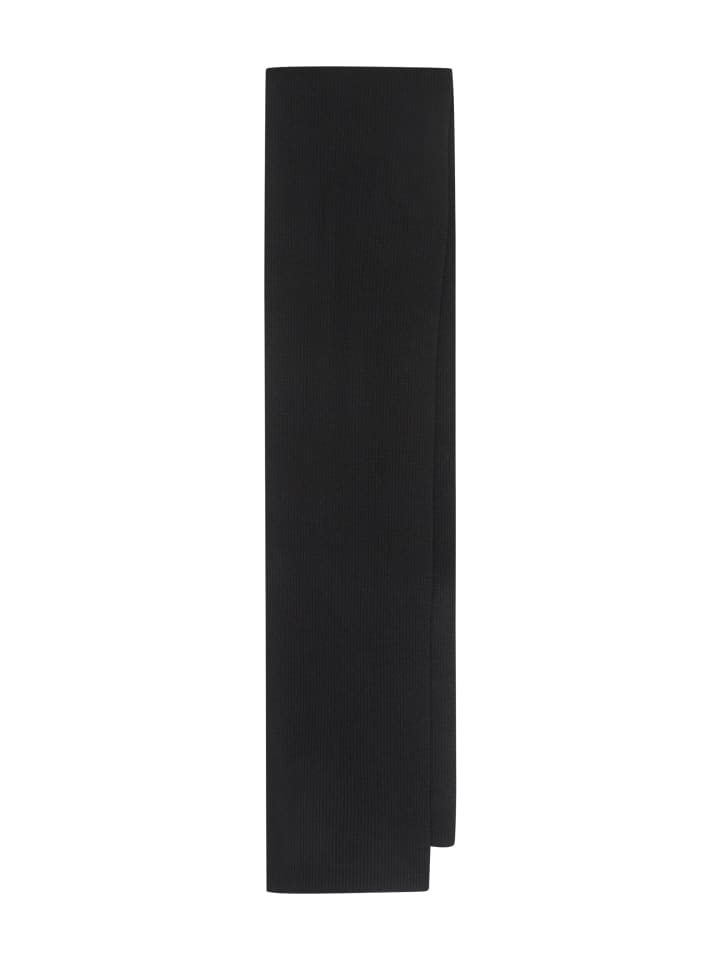 HERREN SCHAL Kaschmir-Woll-Gemisch in Black