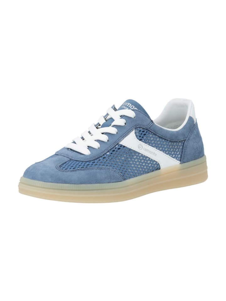 Sportliche Schnürschuhe in Blau