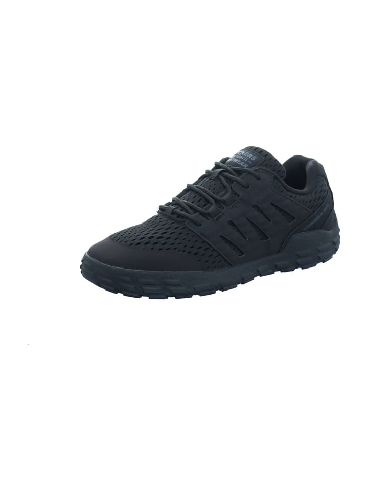 Sportliche Schnürschuhe in Schwarz