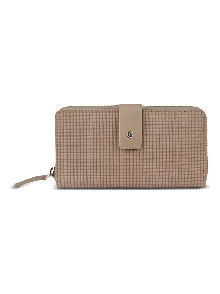 Noemi Geldbörse Leder 18 cm sand