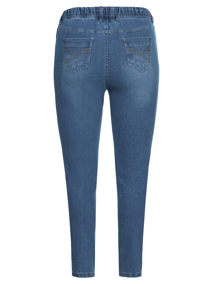 kaufen Jeggings günstig in blue light limango sheego Denim used |