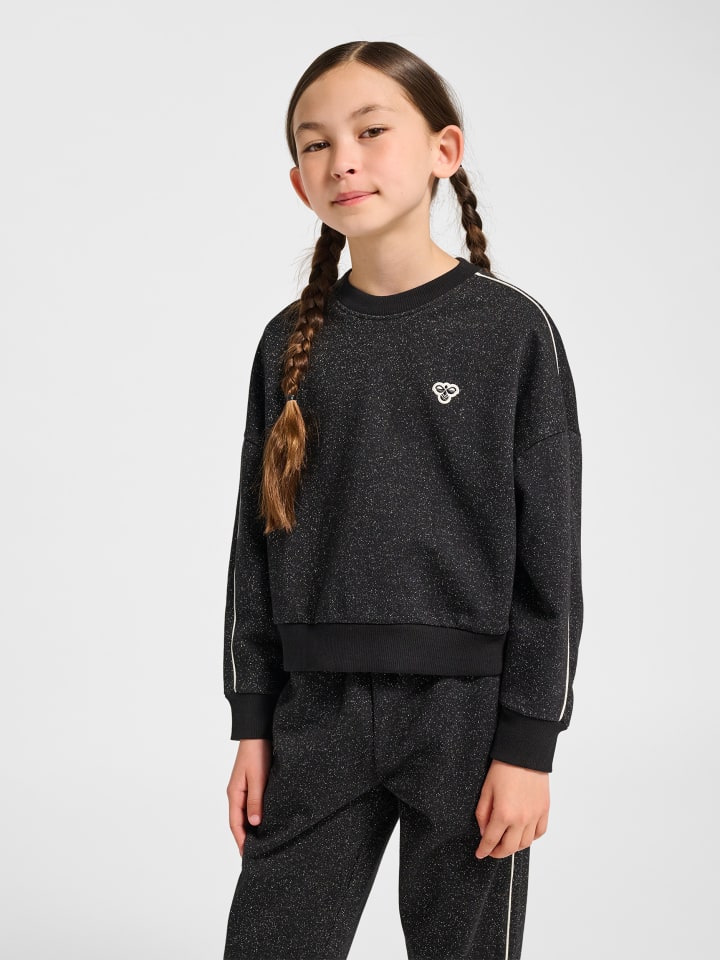 Sweatshirt Hmljr Loose Mädchen in BLACK2