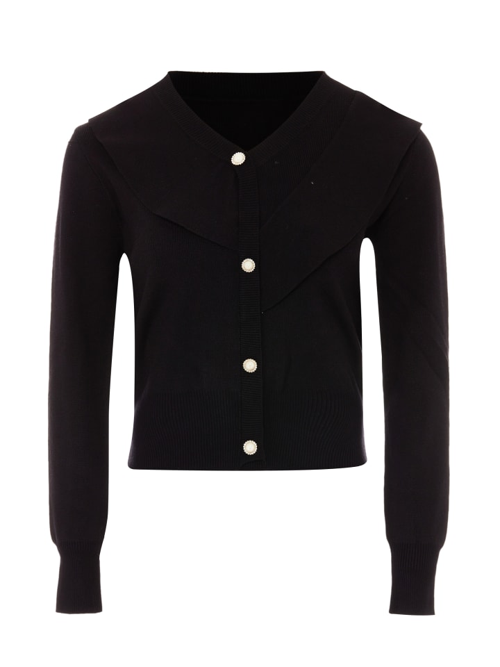 Women Cardigan in Schwarz