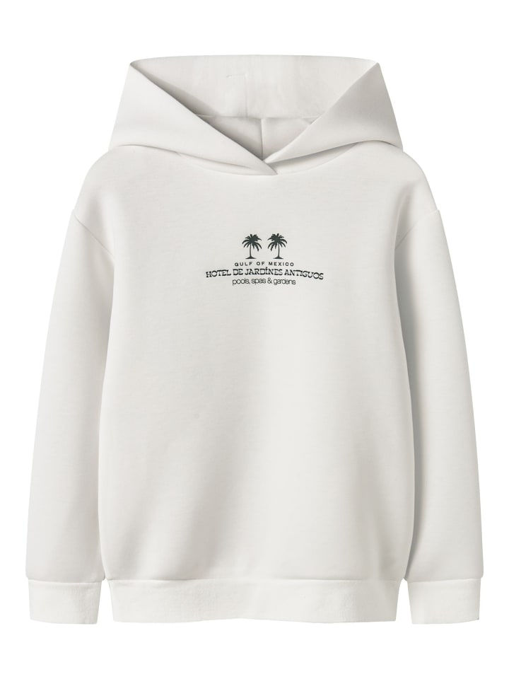 Hoodie in Bright White