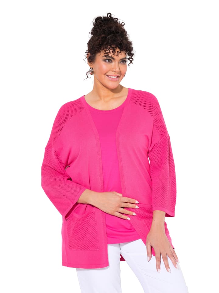 Strickjacke in pink