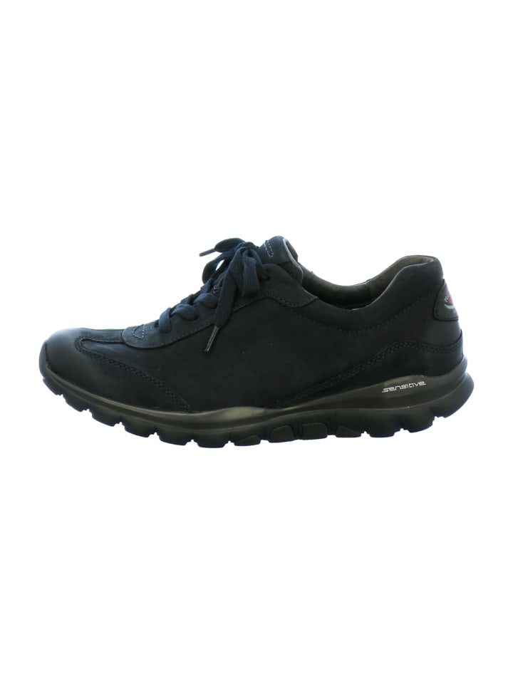 Sportliche Schnürschuhe in Schwarz