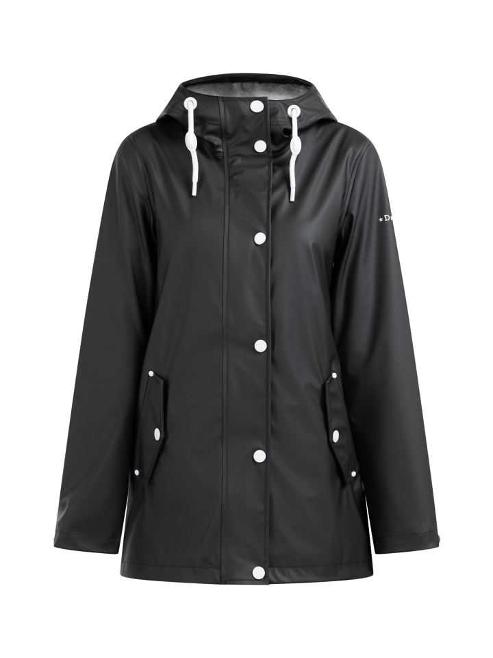 Damen Regenjacke in Schwarz