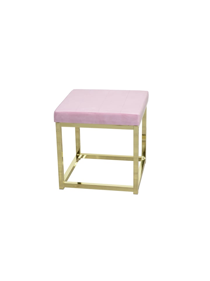Sitzhocker Luisa in rosa