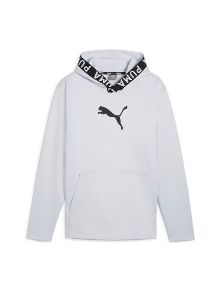 Kapuzenpullover Train Power Fleece Hoodie     in silber
