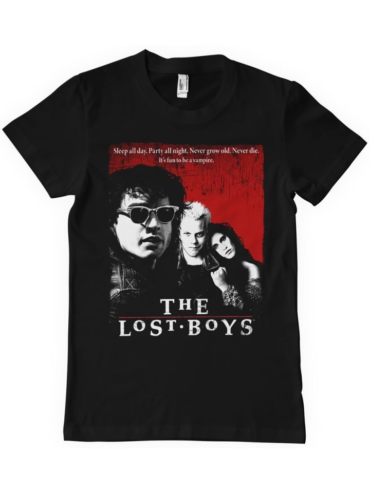 T-Shirt in Schwarz
