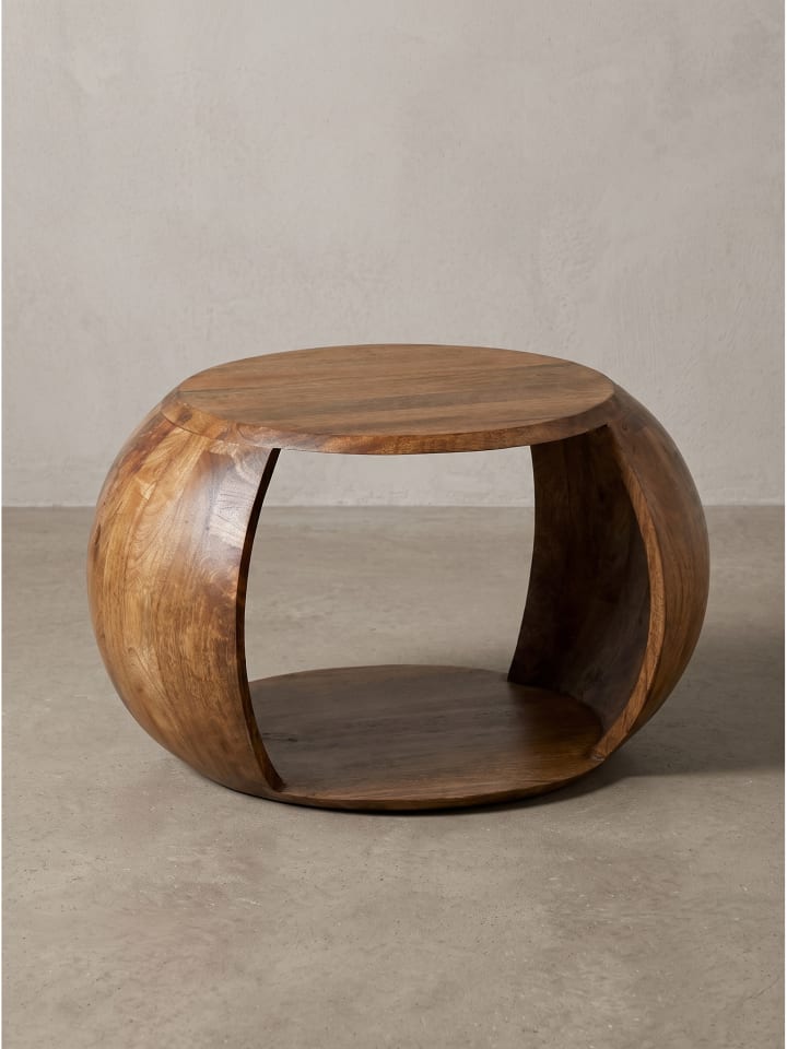 Couchtisch Massivholz, handgefertigt, fertig montiert, Modern