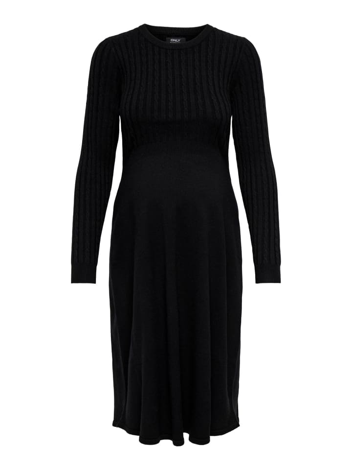Strickkleid in Black