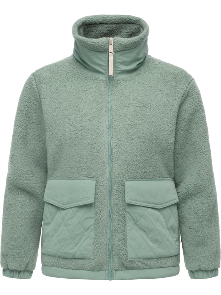 Plüschjacke Arctika II in Dusty Green