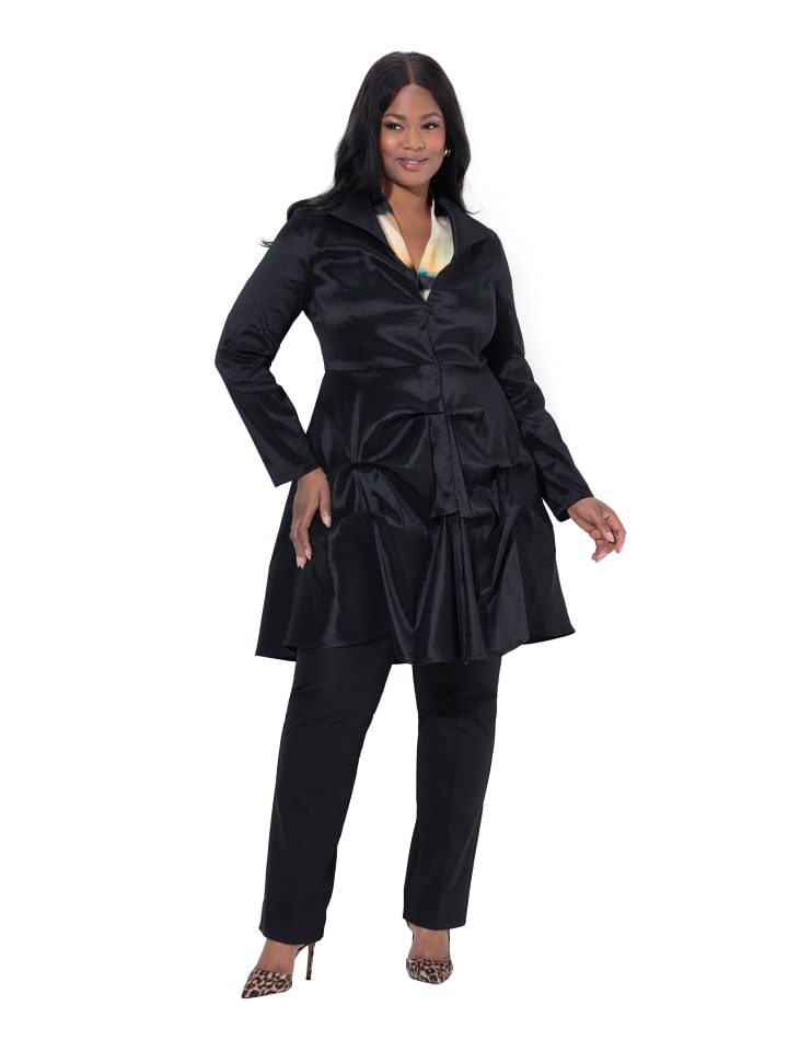 Jacke in schwarz