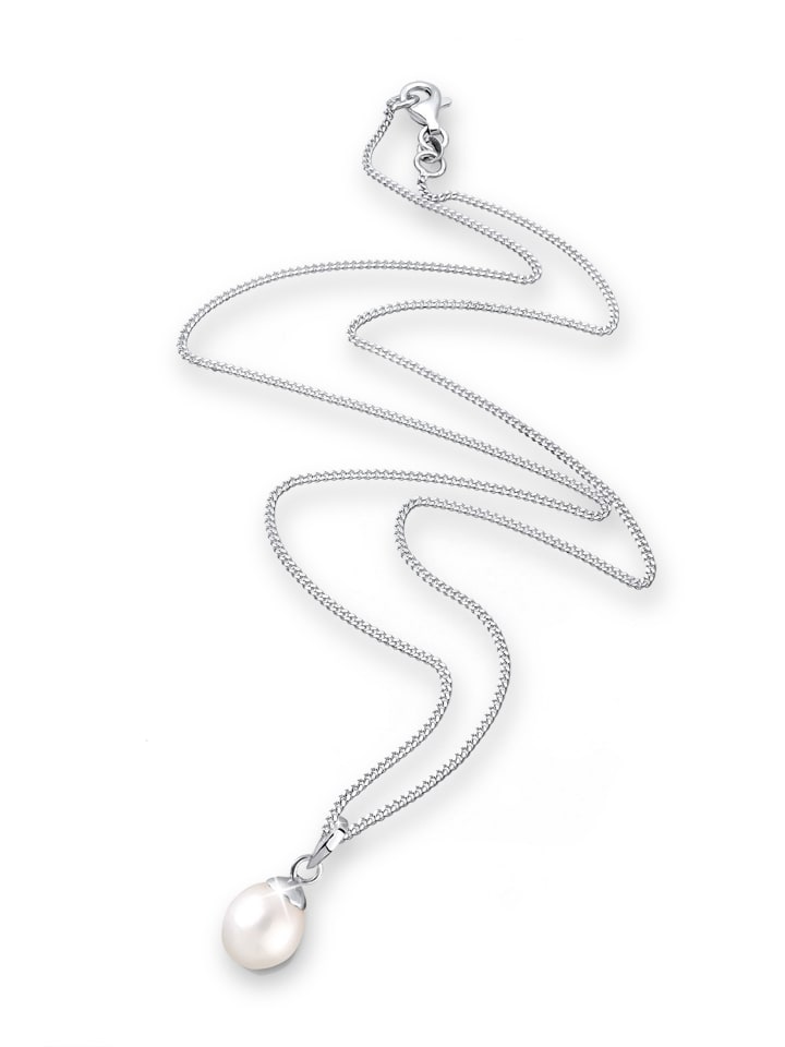 Halskette 925 Sterling Silber in Weiß