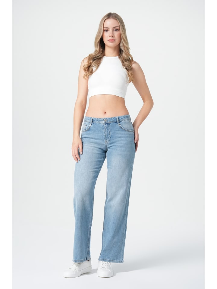 Nicola Wide Leg Delicious Blue