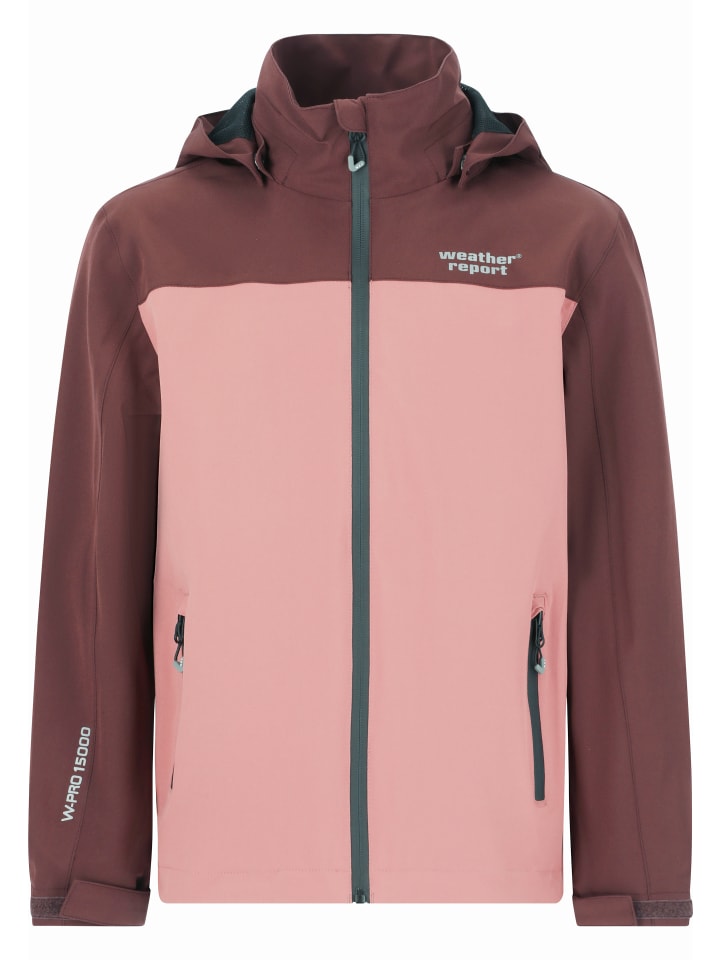 Funktionsjacke Borise Jr. in 4330 Withered Rose