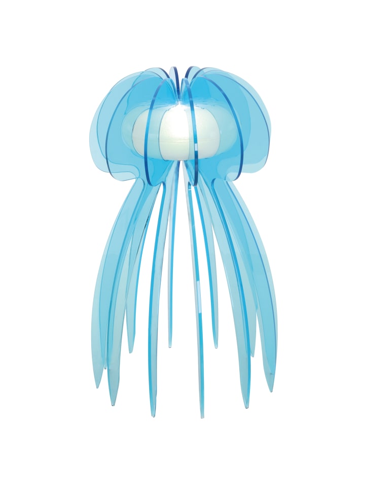 LED Tischleuchte "JELLYFISH" in türkis - EEK G