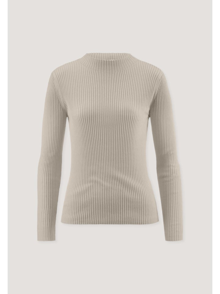Strick Pullover in perlmutt