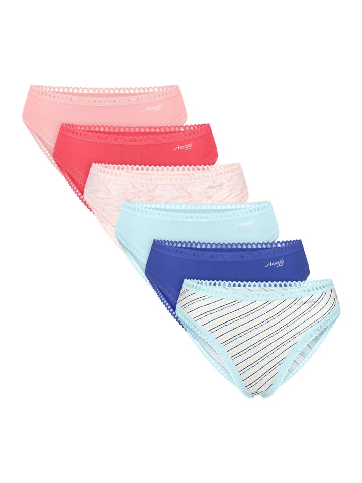 Slip GO Crush in Rosa / blau