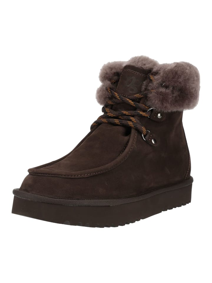 Stiefelette Mocca