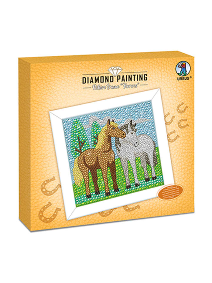 Diamond Painting Bilderrahmen Horses - ab 3 Jahren