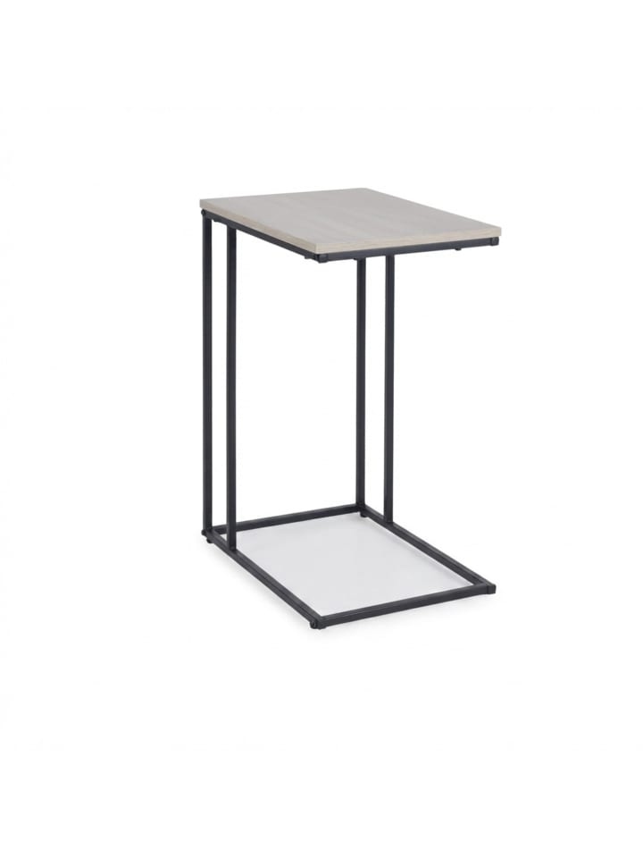 Beistelltisch in Schwarz/ Natur - (B)50 x (H)64 x (T)35 cm