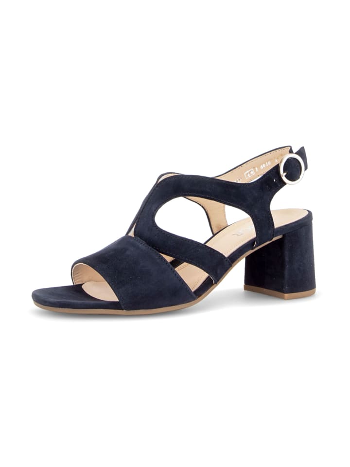 Riemchensandaletten in Blau