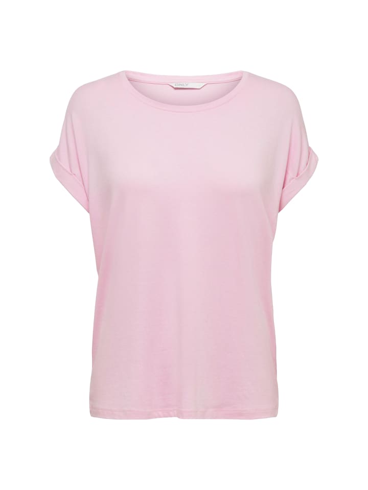 Moster Short Sleeve O-Neck T-Shirt Jersey in Rosa