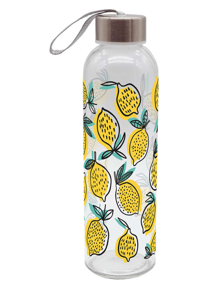 Trinkflasche Zitronen in Gelb - 500ml