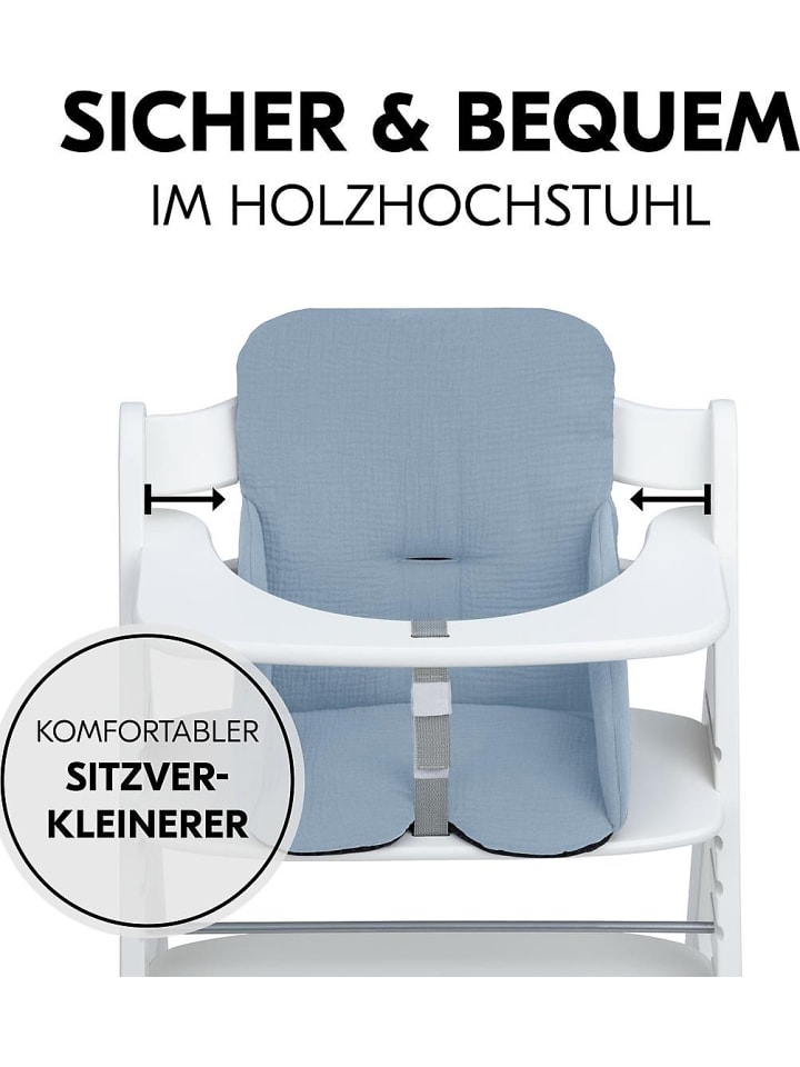 Hauck Sitzverkleinerer für Alpha Hochstuhl, Dusty Blue günstig kaufen |  limango