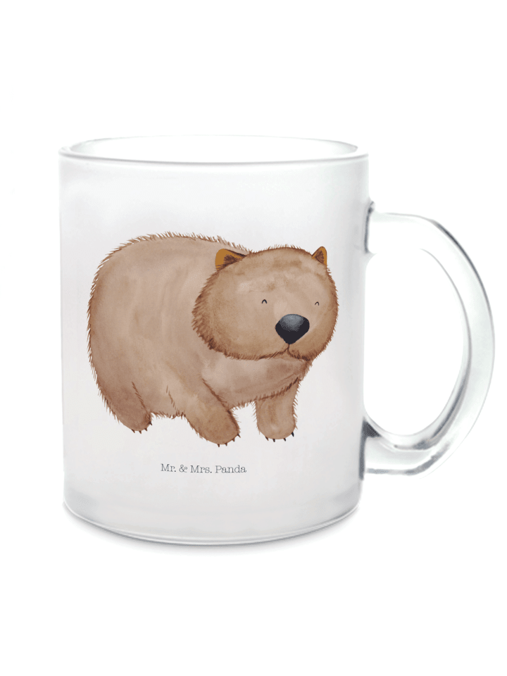 Becher Wombat ohne Spruch in Transparent
