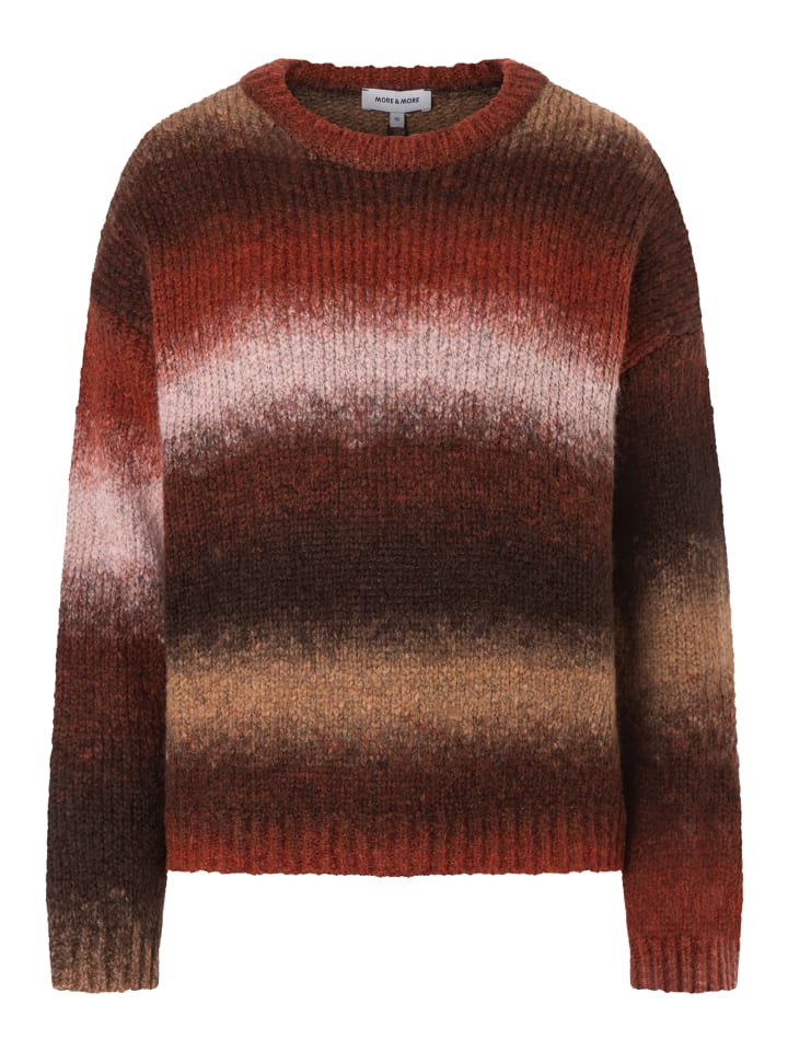 kuscheliger Pullover, Farbverlauf in degrade knit