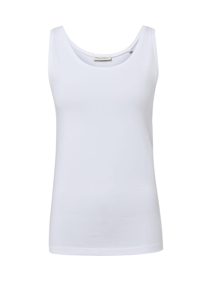 Top in weiß