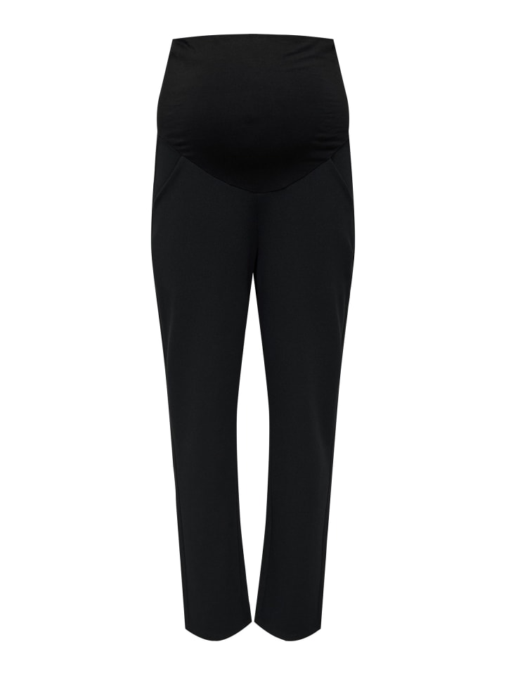 Hose mit weitem Beinschnitt in Black 1