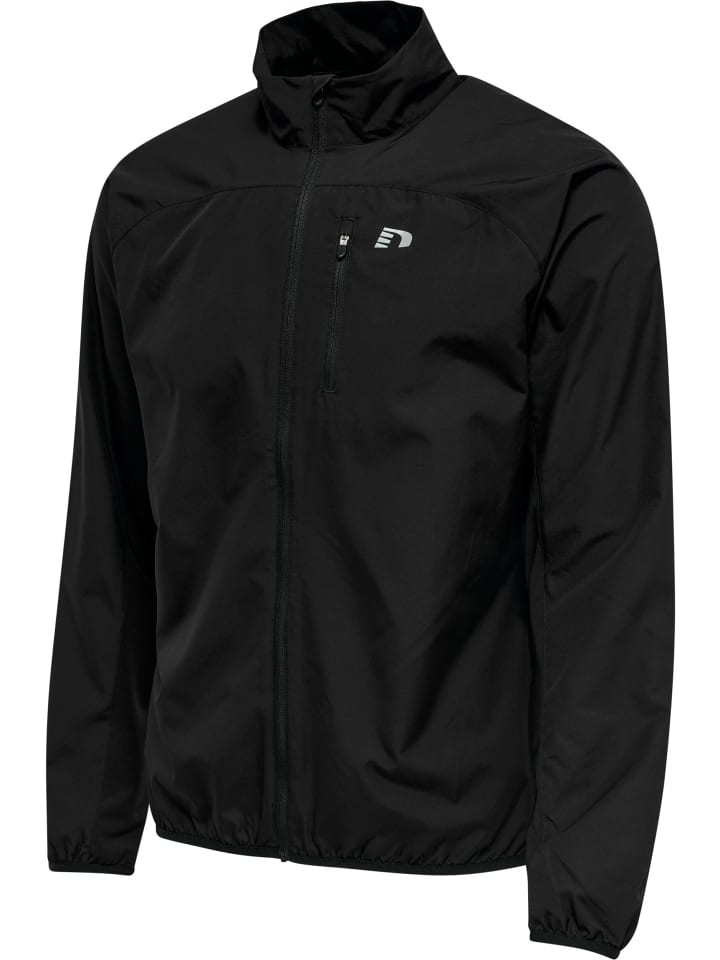 Reißverschluss Jacke Reflektierend Logo Men's Core Herren in BLACK