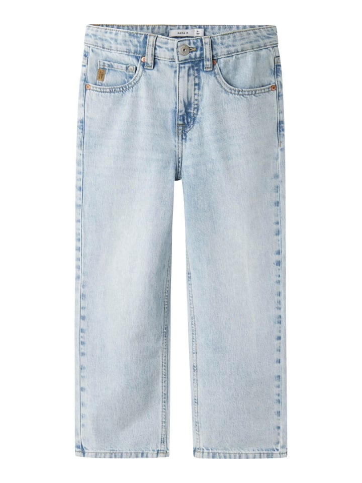 Jeans in Light Blue Denim