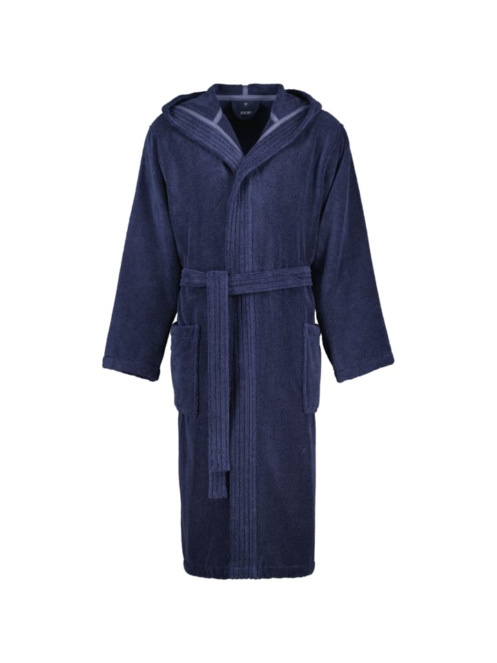 JOOP! Bademäntel Herren Kapuze 1648 blau - 175 in blau - 175