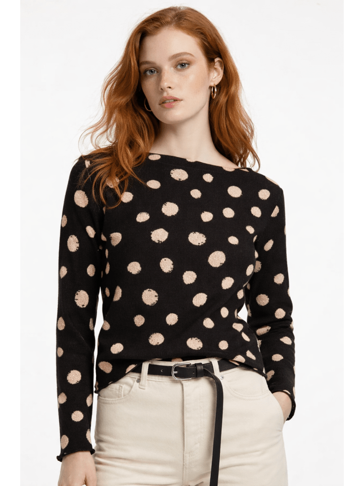 Blouse in Schwarz