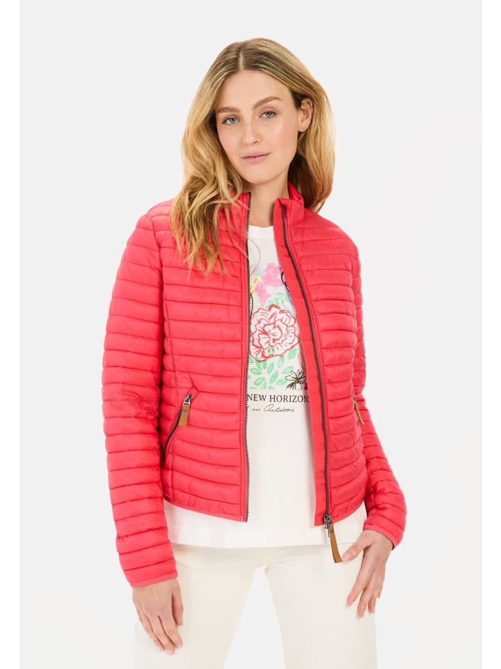 Leichte Steppjacke aus recyceltem Polyamid in Teebeere