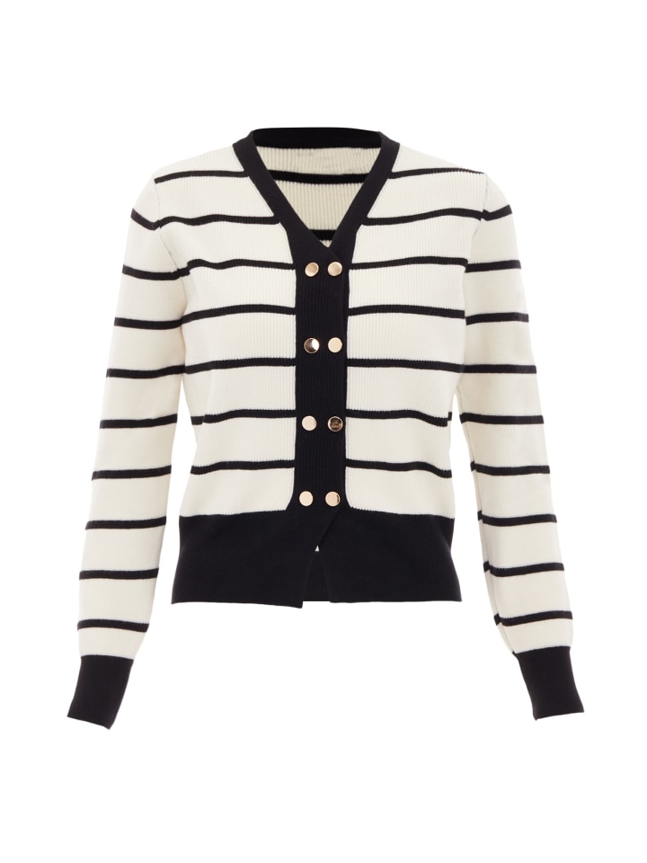 Women Strickjacke in Weiss