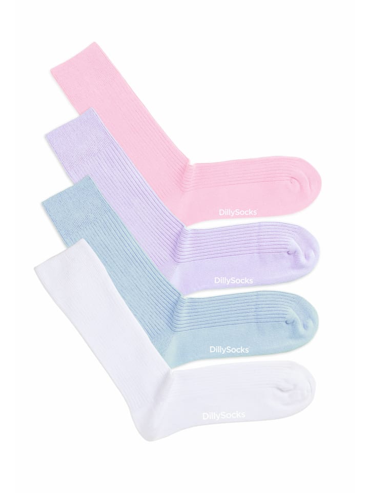 4er-Pack Socken Premium Ribbed Collection in multicolor